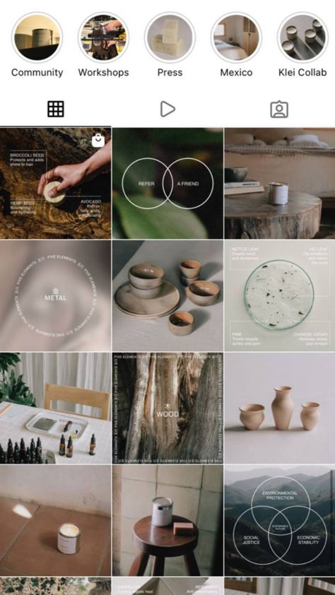 Earthy Instagram Feed Aesthetic, Organic Instagram Feed, Therapy Instagram Feed, Spiritual Instagram Feed, Boho Instagram Feed, Minimalist Instagram Feed, Product Instagram, Instagram Branding Design, Social Branding