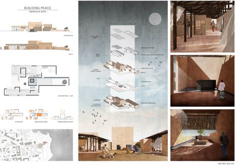 Kaira Looro, Concept Board Architecture, Interior Design Presentation Boards, Poster Architecture, Architecture Design Presentation, Architecture Portfolio Layout, Presentation Board Design, Architecture Competition, Architecture Portfolio Design