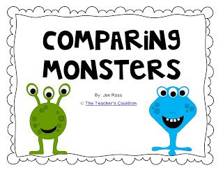 Compare and Contrast monsters - freebie! Virtual Escape Room, October Classroom, Fall Classroom, Halloween Week, Ela Writing, Reading Street, Classroom Freebies, Expressive Language, Language Arts Lessons