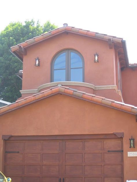 When Choosing Stucco Colors, Beware of Color Pigments | Everything Stucco Stucco Exterior Colors, Dark Stucco, Stucco Colors, Dark Doors, Stucco Exterior, Manhattan Beach, Exterior Colors, House Painting, Gazebo