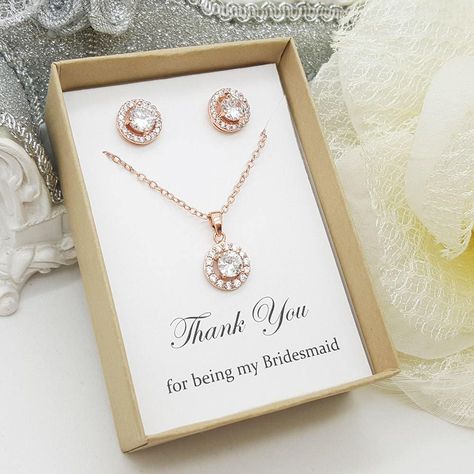 Chakra Stones Jewelry, Bridesmaid Earrings Silver, Blue Jewelry Set, Rose Gold Bridesmaid, Wedding Necklace Set, Gold Bridesmaids, Bridesmaid Gifts Jewelry, Crystal Jewelry Sets, Bridesmaid Jewelry Sets