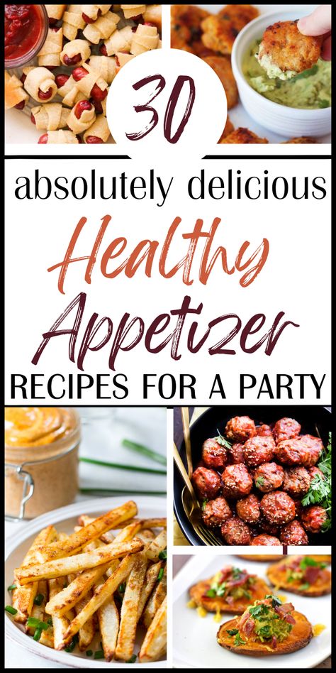 Light Finger Foods, Clean Appetizers, Bite Sized Appetizers, Recipes For A Party, Low Calorie Appetizers, Healthy Party Appetizers, Veggie Appetizers, Heavy Appetizers, Healthy Party Snacks