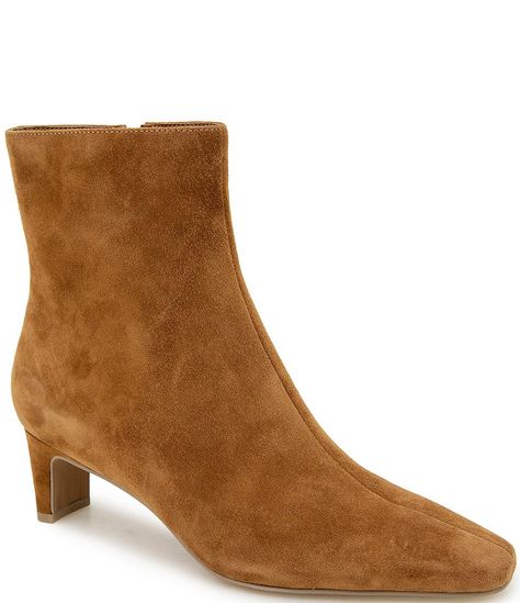 Splendid July Suede Dress Booties | Dillard's Dress Booties, Suede Dress, Brown Ankle Boots, Suede Ankle Boots, Dillard's, Suede Booties, Black Booties, Leather Booties, Boot Shoes Women