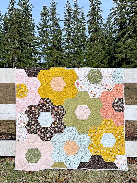 Hexagon quilt ideas