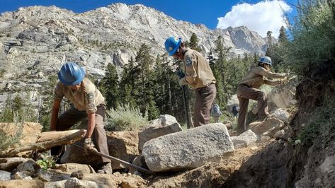 Backcountry Trails Program in partnership with Americorps | California Conservation Corps Conservation Corps, Henry Lee, State Of California, Career Pathways, Instagram Locations, Outdoor Education, Land Management, Resource Management, Forest Service