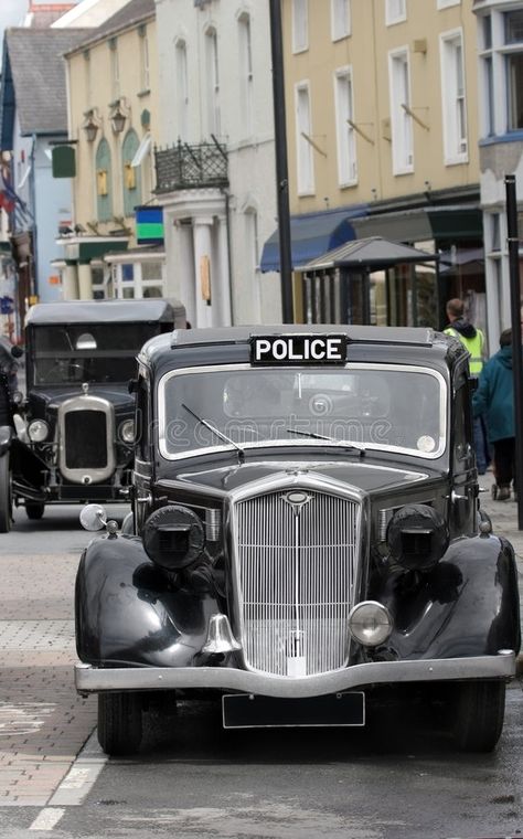 Vintage British Police Car. Vintage black and chrome British police car standing , #Ad, #Car, #black, #Police, #Vintage, #British #ad Wwii Plane Art, British Police Cars, Vintage Police, Old Police Cars, British Police, Luxury Jets, In The Air Tonight, Car Stock, Car Black