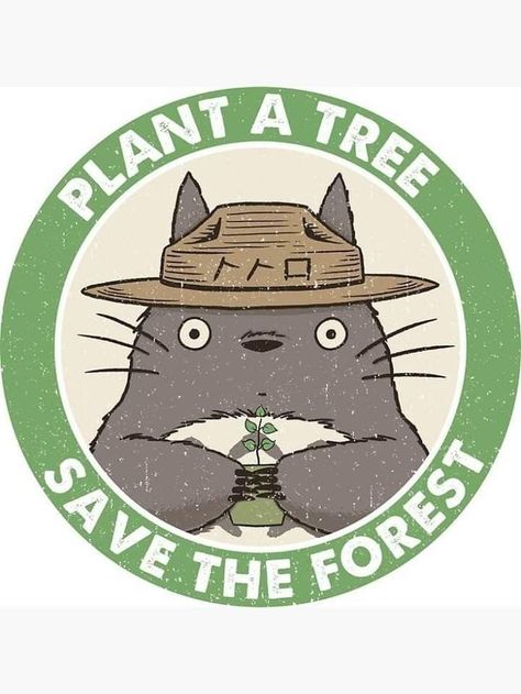 Plant A Tree, My Neighbor Totoro, Background Wallpaper, A Tree, Home Ideas