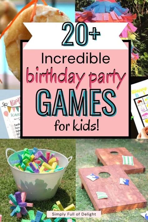 Park Birthday Games For Kids, Games For Park Birthday Party, Easy Outdoor Birthday Party Games, Outdoor Games For Birthday Party, Kids Outdoor Party Activities, 2nd Birthday Party Games Indoor, Park Birthday Activities, Birthday Party In Park Ideas, Park Party Games For Kids