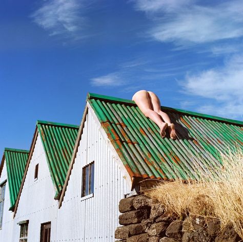 Straight Photography, Female Photographers, Ethereal Art, Iceland, Roof, Solar, Cabin, Marvel, House Styles