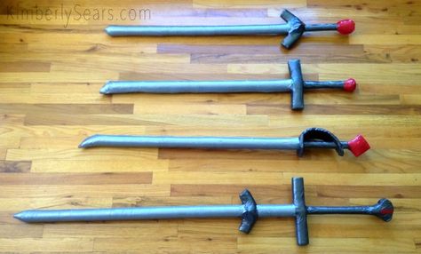 Foam Swords, Cardboard Costume, 3d Things, Pvc Pipe Crafts, Antique Woodworking Tools, Homemade Toys, Cool Swords, Cosplay Diy, Dungeons And Dragons Homebrew