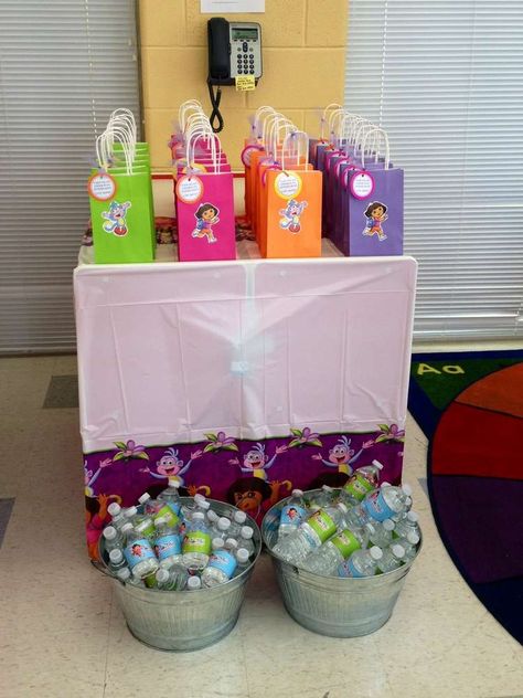 Dora the Explorer Birthday Party Ideas | Photo 2 of 20 Explorer Party Ideas, Dora Birthday Party, Dora The Explorer Party, Dora The Explorer Birthday Party, Explorer Party, Dora Explorer, Explorer Birthday Party, Dora Party, Dora Birthday