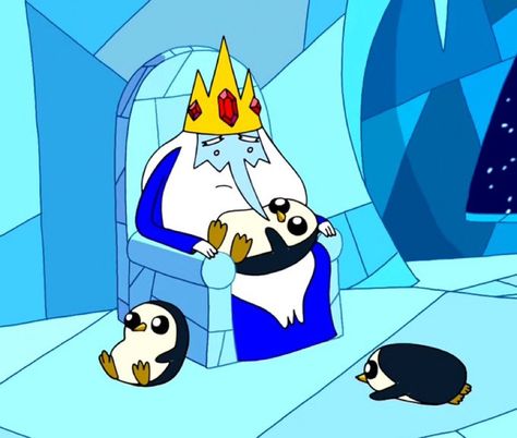 Adventure Time Ice King, Ice King Adventure Time, Nostalgia Cartoon, Animation Aesthetic, Finn Jake, Adventure Time Wallpaper, Finn The Human, Jake The Dogs, Ice King