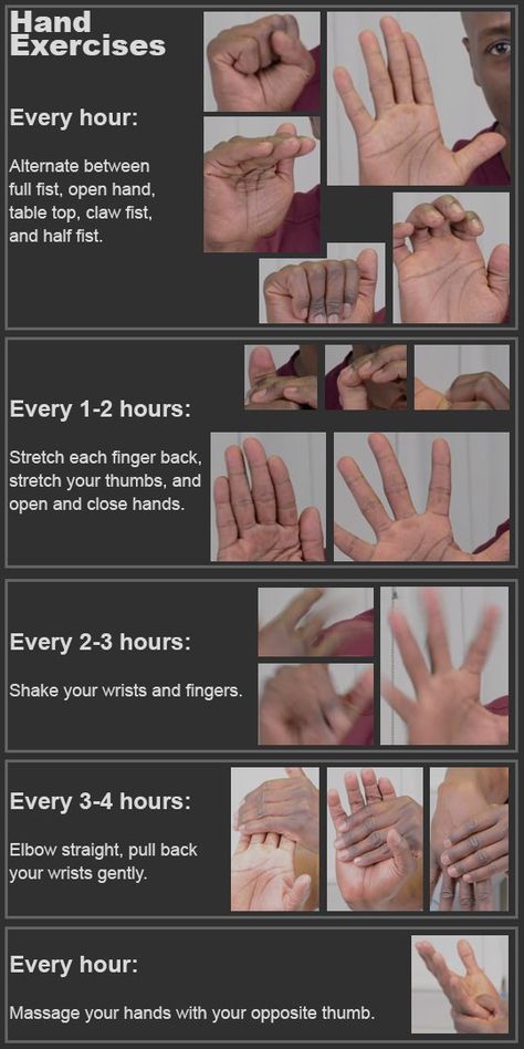 Mr. Monado 🏳️‍🌈 on Twitter: "hey all, i lost a week of my damn life to hand and wrist pain and am only just now feeling 100%. If you do a lot with your hands, be it art, writing, programming, music, etc, please take care of your hands and wrists. Check out these exercises and do them regularly!!!… https://t.co/6YMivXa6zT" Wrist Exercises, Wrist Pain, Hand Exercises, Art Writing, Hand Pain, Writing Exercises, Open Hands, Carpal Tunnel, Brain Breaks