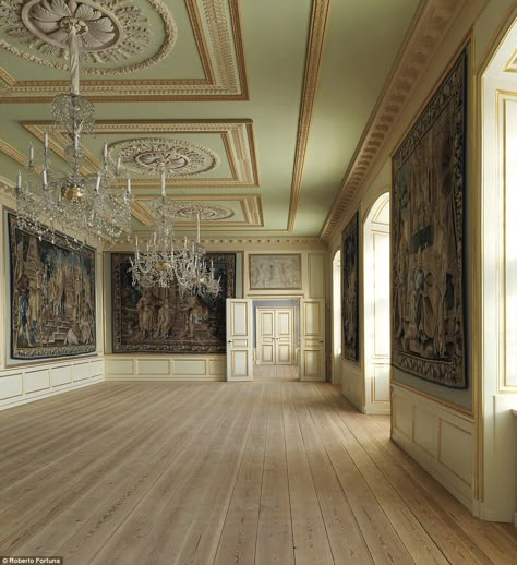 Royal Room, Palace Interior, Princess Of Denmark, Castles Interior, Royal Residence, Danish Royal Family, Mary Of Denmark, Empty Room, Crown Princess Mary