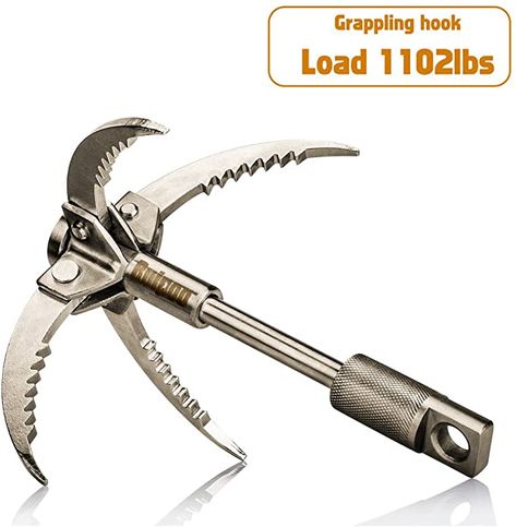 Climbing Tools, Grappling Hook, Rock Mountain, Climbing Harness, Survival Techniques, Outdoor Climbing, Wilderness Survival, Mountain Climbing, Survival Tools