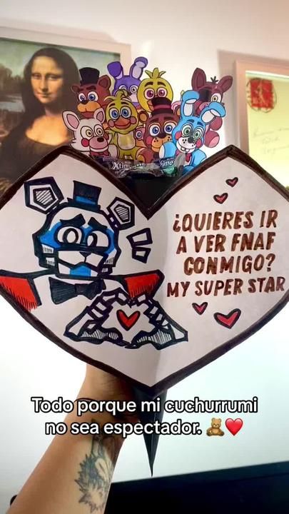 Fnaf Crafts, Valentines Day Baskets, Bff Gifts Diy, Pretty Images, Bff Gifts, Five Nights At Freddy's, Valentine Day Cards, Diy Gift, My Little Pony