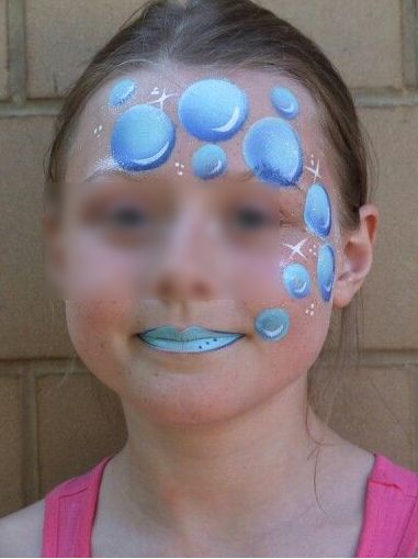 Rag Doll Patterns, Mermaid Face Paint, Face Painting Images, Fairy Face Paint, Christmas Face Painting, Tattoos Henna, Cheek Art, Painting Face, Face Painting Tutorials