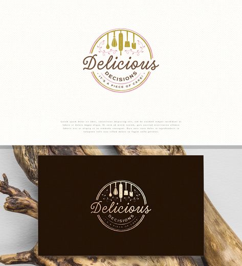 Logo Designed for Dessert Consulting Company By Enzaminkhan #Logo #LogoInspiration #Logos #BestLogos #BeautyLogo #Brand #Branding #Identity #LogoDesign #LogoDesigner #designhill #dessert #dessertlogo #Logodesigns #logo #restaurantlogo #restaurant Dessert Logo, Graphic Design Ideas, Consulting Company, Branding Identity, Logo Restaurant, Amazing Ideas, Beauty Logo, Design Gallery, Graphic Designs