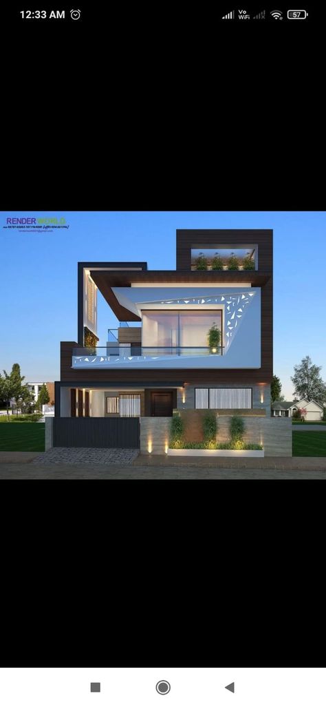 Residence Elevation, House Front Design, Front Design, House Front, Quick Saves, Design