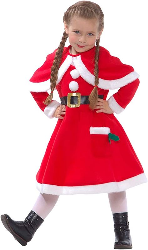 Amazon.com: Morph Mrs Claus Costume for Girls Santa Dress for Girls Santa Claus Costume for Kids Christmas Costumes for Kids Medium : Clothing, Shoes & Jewelry Kids Christmas Costumes, Christmas Costumes For Kids, Mrs Santa Claus Costume, Mrs Claus Costume, Girls Santa Dress, Mrs Claus Dress, Native American Dress, Kids Toy Shop, Costume For Girls