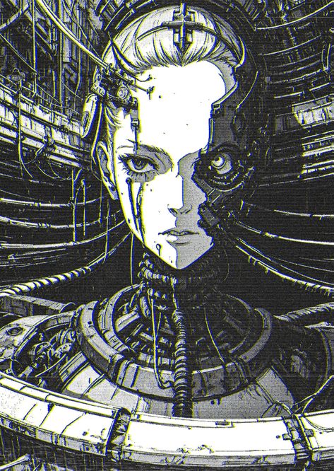 XΞNOTRIP on Twitter: "Chromatic Retrograde. https://t.co/wYwodUNApB" / Twitter Giger Art, Art Cyberpunk, Cyborgs Art, Graphisches Design, Cyberpunk Girl, Cyberpunk Aesthetic, Arte Cyberpunk, Cyberpunk Character, Robots Concept