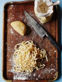 Gluten-free Once you’ve mastered this simple dough recipe, use it in all your favourite pasta recipes. Gluten Free Pasta Dough, Favorite Pasta Recipes, Jamie Oliver Recipes, Pasta Pasta, Pasta Dough, Gluten Free Pasta, Gf Recipes, Fresh Pasta, Homemade Pasta