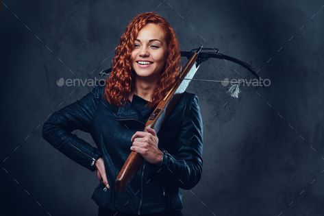 Redhead female holds crossbow. by fxquadro. Redhead female dressed in an elegant suit holds crossbow. #Sponsored #holds, #crossbow, #Redhead, #female Crossbow Pose, Dnd Blood Hunter, Pose Reference Art, Art Pose Reference, Blood Hunter, Body Study, Elegant Suit, Half Body, Lost Souls