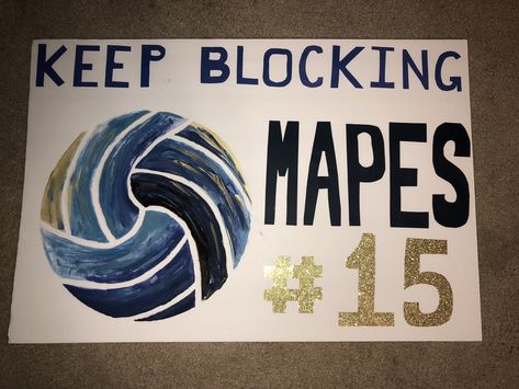 Volleyball Poster Ideas For Players Diy, Posters For Volleyball Players, Volleyball Posters For Games Ideas, Volleyball Signs Posters For Players, Volleyball Posters For Players Diy, Volleyball Poster Ideas For Players, Volleyball Poster Ideas, Volleyball Senior Night Gifts, Volleyball Signs