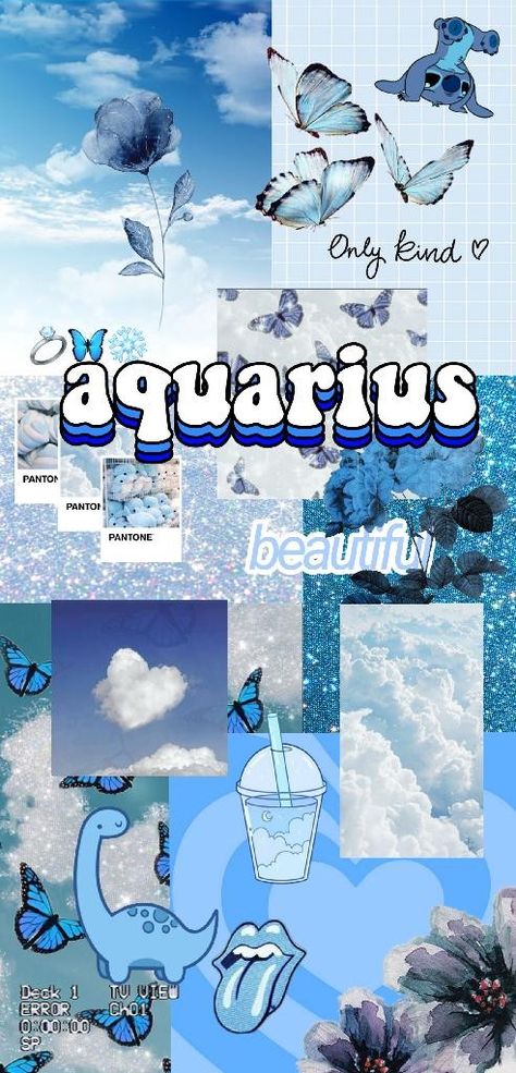 Wallpaper Backgrounds Aquarius, Zodiac Sign Aquarius Aesthetic Wallpaper, Aquarius Aesthetic Pics, Aquarius Phone Wallpaper, Aesthetic Wallpaper Aquarius, Aesthetic Zodiac Signs Wallpaper, Aquarius Background Wallpapers, Aquarius Wallpaper Iphone Aesthetic, Aquarius Aesthetic Wallpaper