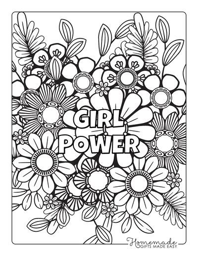 Girl Scout Coloring Pages Free Printable, Free Printable Coloring Pages For Teens, Girl Scout Coloring Pages, Nature Coloring Pages, Educational Coloring Pages, Coloring Pages For Toddlers, Printable Flower Coloring Pages, Coloring Pages Nature, Kids Printable Coloring Pages