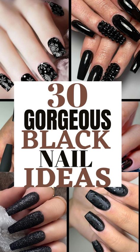 Looking for trendy black nail ideas? This pin is for you. Cone and try these trendy black nail ideas and you'll love them. These nails are beautiful and trendy. If you like trendy black nails then this pin is for you. Nail Designs 2023 Trends Black, Cool Black Nail Ideas Short, Black Based Nails, Black Gel Polish Nail Designs, Black Nail Dipping Powder Designs, 2023 Nail Dip Colors, Short Coffin Black Nails Designs, Square Nail Designs Matte, Black Nails Powder Dip