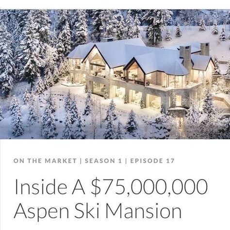 Ski Mansion, House In The Snow, Aspen Ski, Ski Trips, Ski House, Snow Angel, Ski Season, Ski Lodge, St Moritz