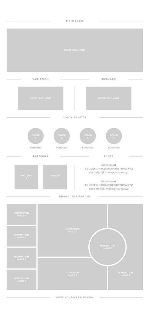 Tableaux de marque / Carreaux de style VOL Mood Board Layout, Logo Design Presentation, Design Portfolio Layout, Board Layout, Brand Guidelines Design, Logos Photography, Brand Board Template, Brand Boards, Style Tiles