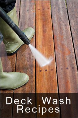 Deck Cleaner, Simple Deck, Deck Cleaning, Powder Laundry Detergent, Wooden Deck, Carpet Cleaning Hacks, Cleaning Recipes, Cleaners Homemade, Home Repairs