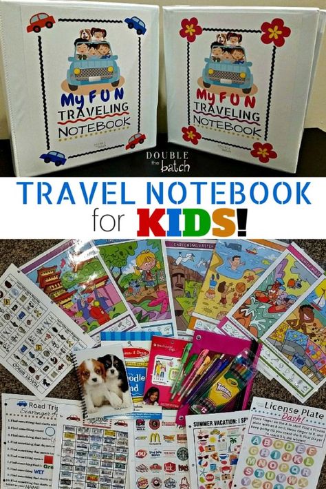 DIY Road Trip Binder for kids! Free printables. My kids are gonna love these on our trip! Road Trip Binder, Travel Binder, Road Trip Activities, Travel Notebook, Road Trip Games, Road Trip With Kids, Diy Spring, Family Road Trips, Road Trip Hacks