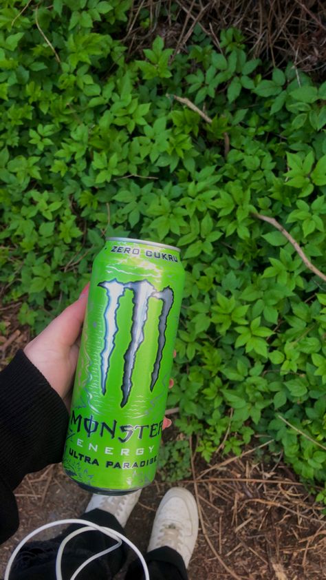 #green #monster #energydrink #aesthetic Green Monster Aesthetic, Green Monster Drink, Monster Verde, Green Monster Energy, Green Energy Drink, Gir From Invader Zim, Monster Aesthetic, White Monster, Monster Crafts