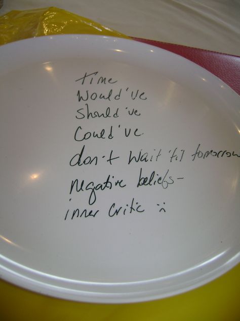 Smash your negative beliefs!  Write 'em on a plate and break it! Letting Go Plates Ideas Tik Tok, Letting Go Plate, Letting Go Plates, Plate Smashing, Plates Ideas, Negative Beliefs, Plate Ideas, Sleepover Activities, Relationship Help