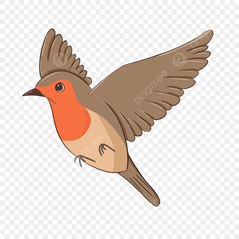 Cute Robin Illustration, Robin Clipart, Red Breasted Robin, Red Robin Bird, Robin Redbreast, Background Cartoon, Bird Clipart, Red Robin, Watercolor Red