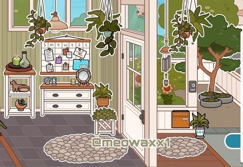 Cute Dorm Ideas, Toca Boca Hair Salon, Bad Room Ideas, Toca Life Ideas, Toca Life World Aesthetic Pfp, Toca House Ideas, Mansion Living Room, Toca Boca Room Ideas, Toca Ideas