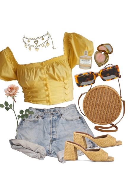 Discover outfit ideas for made with the shoplook outfit maker. How to wear ideas for Melange Heel and polyvore is better Park Date Outfit Aesthetic, Park Date Outfit Spring, Cute Picnic Date Outfits, Date Outfits Fall, Picnic Date Outfit, Picnic Fits, Park Ootd, Picnic Date Outfits, Picnic Outfit Summer