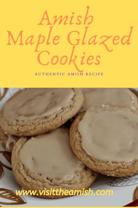 Amish Recipes Authentic, Fries Seasoning, Amish Cookies, Glazed Cookies, Best Amish Recipes, Amish Sugar Cookies, Recipe Keeper, Heathy Snack, Mennonite Recipes