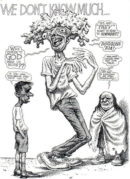 Robert R. Crumb Robert Crumb Art, R Crumb, Robert Crumb, Rock N Roll Art, Punk Poster, Musical Art, Illustration Sketches, Funky Art, Comic Artist