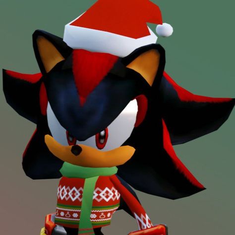 Sonic Christmas, Be Serious, Sonic, On Twitter, Twitter, Christmas, Red, Black