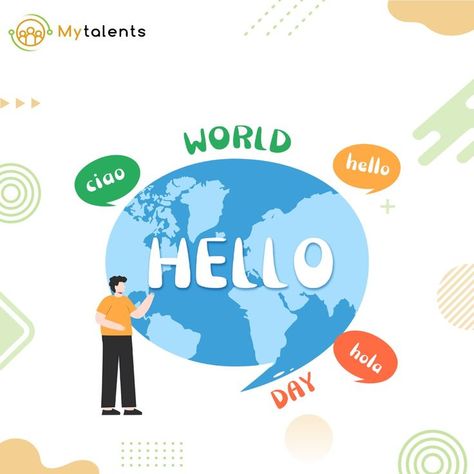 On World Hello Day, forget the past and try to win over the hearts of your enemies through a friendly greeting. World hello day! #happyworldhelloday #helloday #Hello #day #WorldHelloDay World Hello Day, Forget The Past, Forgetting The Past, 10 Year Anniversary, Year Anniversary, To Win, The Past, Good Things