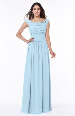 Ice Blue Gorgeous A-line Short Sleeve Zip up Chiffon Floor Length Bridesmaid Dresses Bridesmaid Plus Size, Light Purple Bridesmaid Dresses, Ice Blue Bridesmaid Dress, Blue Bridesmaid Dresses Short, Short Sleeve Bridesmaid Dress, Light Blue Bridesmaid Dresses, Light Blue Bridesmaid, Lilac Bridesmaid, Plus Size Bridesmaid Dresses