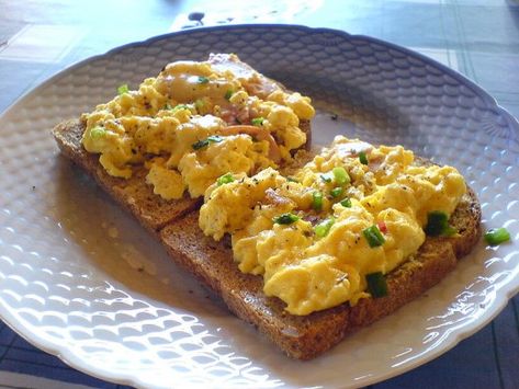 100 Calorie Breakfast Ideas | HubPages 100 Calorie Breakfast, 100 Calorie, Scrambled Eggs, Low Calorie, Breakfast Ideas