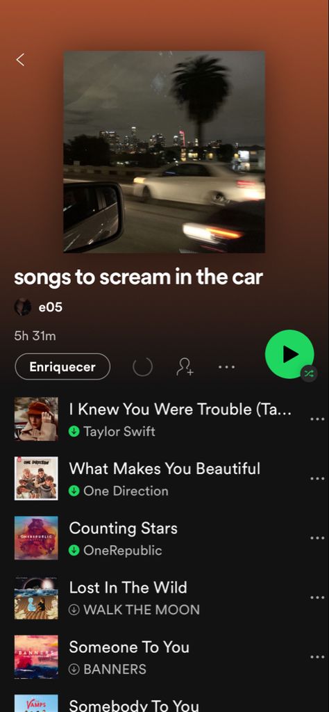 idk what u think about but this playlist make me happy Make Me A Playlist, Somebody To You, Walk The Moon, What Makes You Beautiful, Counting Stars, I Like Him, One Republic, Song Playlist, Spotify Playlist