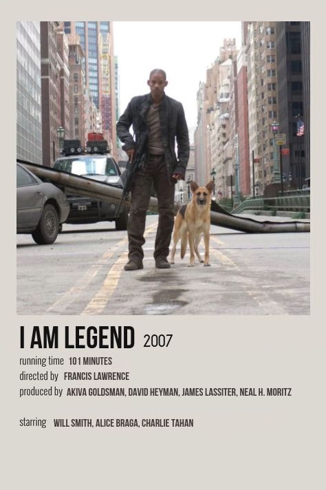 I Am Legend Poster, Dog Movie Poster, Charlie Tahan, Action Movies To Watch, Alice Braga, Movie Character Posters, Action Movie Poster, Sole Survivor, I Am Legend