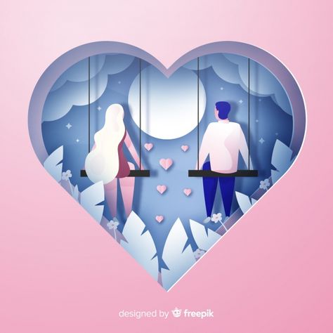 Couple Background, Friendship Relationship, Cut Out Art, Paper Cutout Art, Valentine Background, 3d Paper Art, Pink Backdrop, Gf Bf, Muslin Backdrops