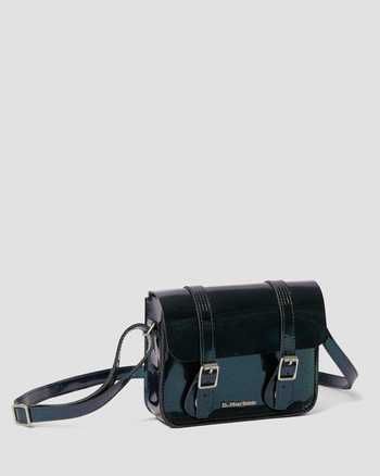 7'' SPARKLE LEATHER SATCHEL | Dr. Martens UK Sack Bag, Green Outfit, Boots Shoes, Leather Satchel, Belt Size, Dr. Martens, Satchel Bags, Leather Crossbody Bag, Leather Crossbody